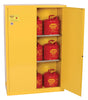 Eagle Flammable Cabinets 45 Gallon Safety Cabinet for Liquid Storage - Yellow
