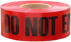 Empire Level 11-081 Barricade DANGER-DO NOT ENTER Tape, Red with a Bold Black Print for High Visibility, Tear Resistant Design 1000-Feet by 3-Inch, Red/Black Pack of 1