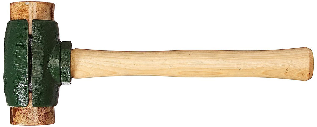 Garland Mfg 31004 Split Head Rawhide Hammer, Wood Handle, 2" 14" Handle, Rawhide Wood Color Pack of 1