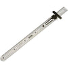 Stainless Steel Ruler & Metal Rule Kit with Conversion Table