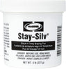 Harris Stay Silv Black Brazing Flux 1 lb Jar - High-Temperature for Silver Brazing