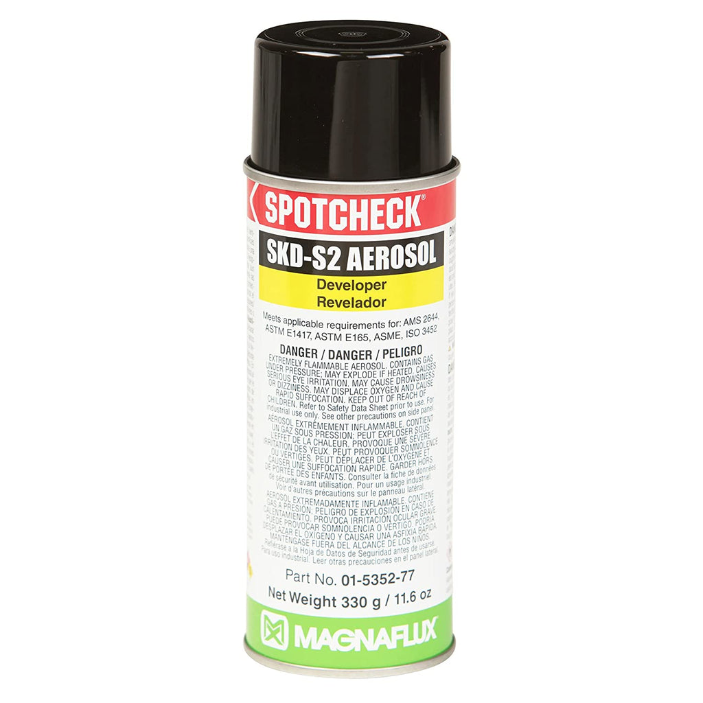 Magnaflux Spotcheck SKD-S2 Solvent Developer - Enhanced Contrast and Quick Drying