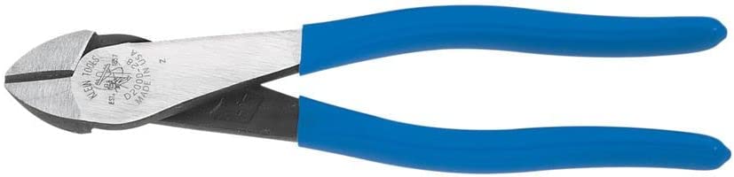 Klein Tools D2000-28: Heavy-Duty Angled Head Diagonal End Cutting Pliers for Precision Cuts