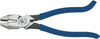 Klein Tools D213-9ST Ironworker Pliers are High Leverage, Twist and Cut Soft Annealed Rebar Tie Wire, 8-Inch-Blue Pack of 1
