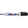 Markal Dura-Ink 96223C King Size Black #25 Permanent Ink Marker with Chisel Tip Pack of 1