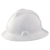 MSA 454-454733 V-Gard Protective Hats Staz-On Hat White Pack of 1
