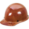 MSA 475395 Skullgard Cap Style Safety Hard Hat with Fas-Trac III Ratchet Suspension | Non-slotted Cap Made of Phenolic Resin Radiant Heat Loads up to 350F - Standard Size in Natural Tan