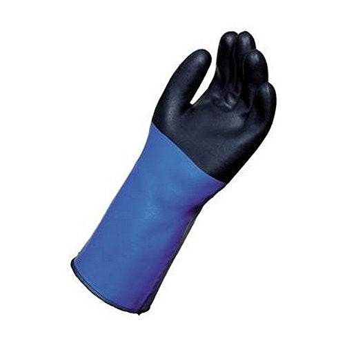 MAPA StanZoil NL-34 Gloves Blue/Black, Rough Finish X-Large Pack of 12