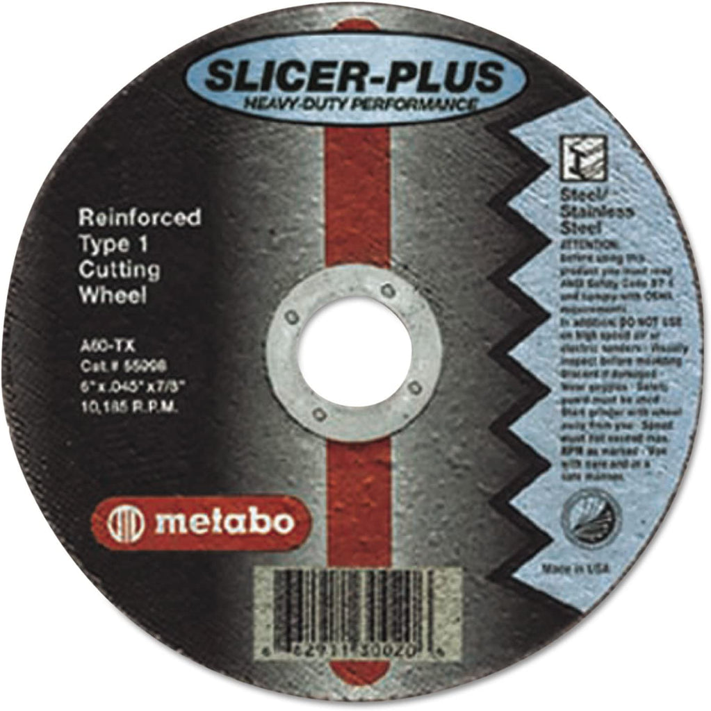 Metabo 469-55997 Slicer Plus High-Performance Cutting Wheels 60 Grit Pack of 1