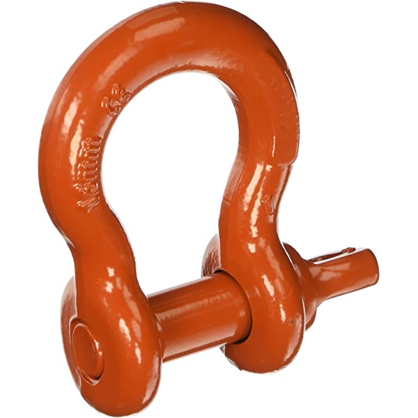 Columbus McKinnon 3/8 Painted Screw Pin Anchor Shackle Pack of 1