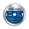 Evolution Power Tools 230BLADEST, Metal Cutting Saw Blades for Steel, Stainless Steel, Steel Pipe, Cutting Hard & Soft Wood, 9-Inch x 48-Tooth – 1Pcs