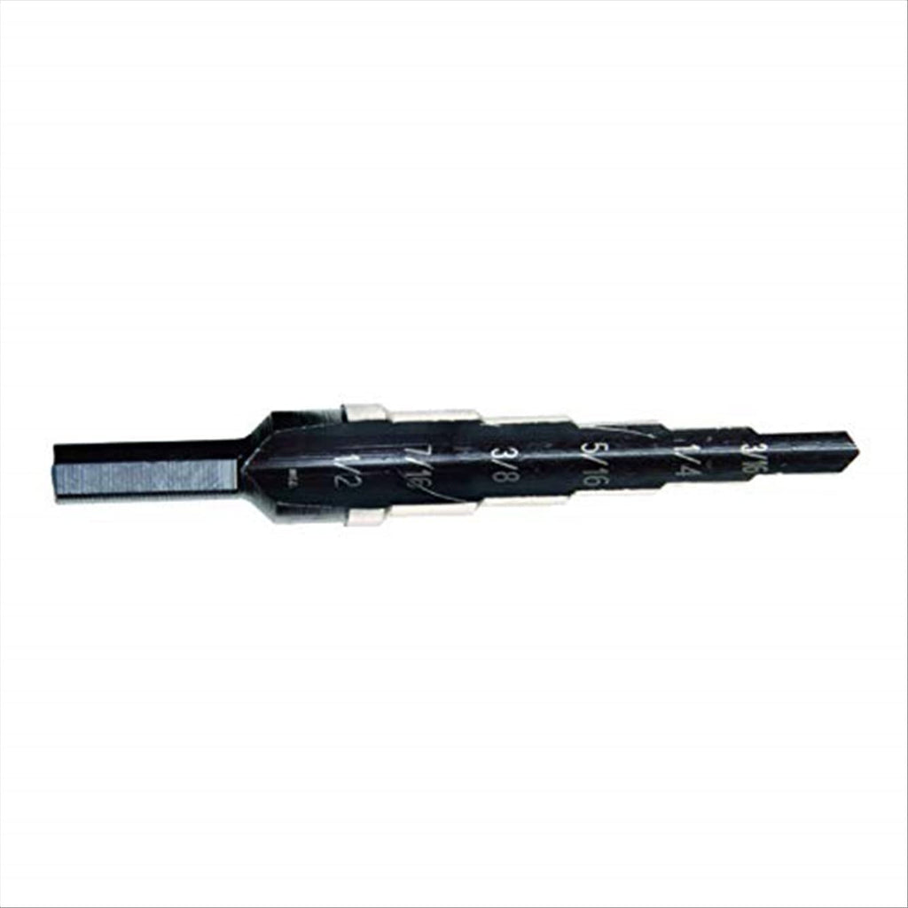 IRWIN Tools UniBit  Metal Step-Drill Bit - Precision Control, SpeedPoint Tip, and Hex Shank (3/16 to 1/2")"