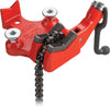 RIDGID 40195 Model BC410 Top Screw Bench Chain Vise, 1/8-inch to 4-inch Bench Vise Pipe Capacity, Cast Iron Material Ideal for a Variety of Pipes 1Pcs