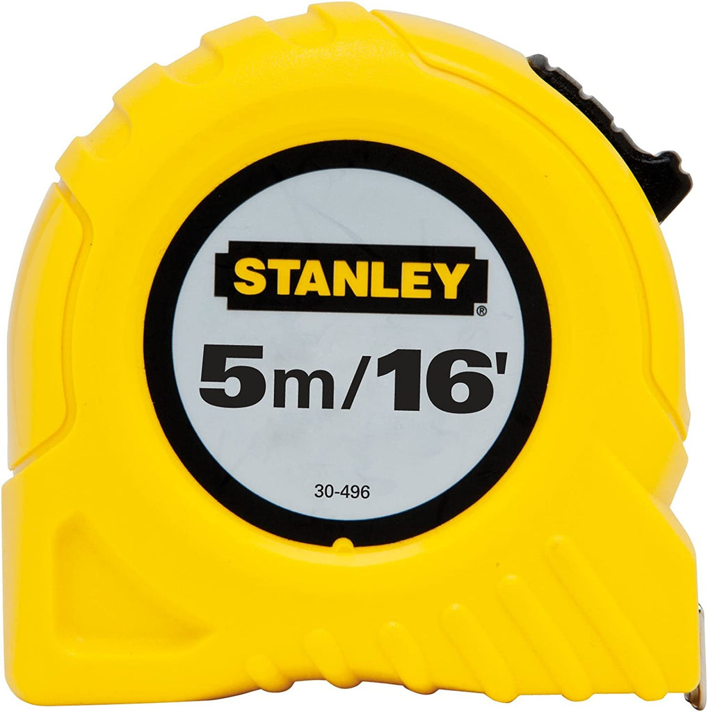Stanley 30-496 Tape Rule 5m/16 x 3/4-Inch High Visible Yellow Case Pack of 1