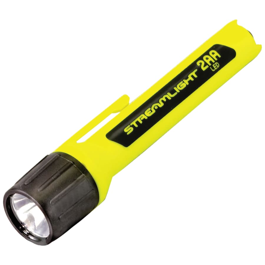 Streamlight 683-67101 Lumen HAZ-LO Intrinsically Safe Waterproof Alkaline Battery Powered LED Flashlight – Yellow Pack of 1