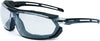 UVEX by Honeywell 763-S4040 Tirade Sealed Safety Eyewear with Black Frame Clear Lens Anti-Fog Coating Standard Pack of 1