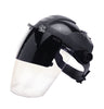 Sellstrom Multi-Purpose Single Crown Safety Face Shield with Ratchet Headgear and IR Flip Front Visor