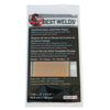 Best Welds Hardened Glass Gold Filter Plate - Superior Protection and Comfort