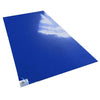 Tacky Mats TT-3660-34B 36" x 60" (Blue, Case of 4 Mats, 30 Sheets/Mat) Cleanroom Sticky Floor Mats Peel Off for Construction, Laboratory, Hospital, Medical Office, Gym, Pet