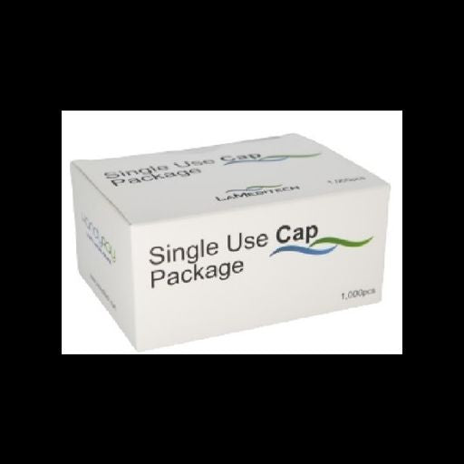 HandyRay-Lite Cap Pack: Disposable Caps for Hygienic Laser Blood Sampling - 100pcs